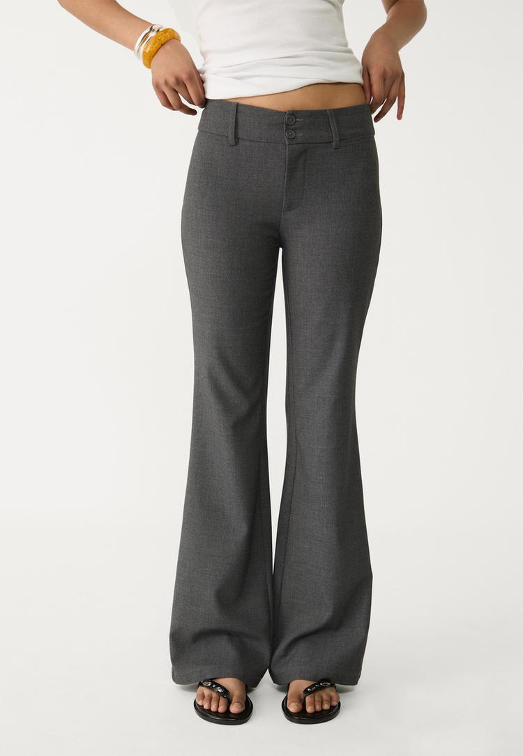 pantalon flare vestir