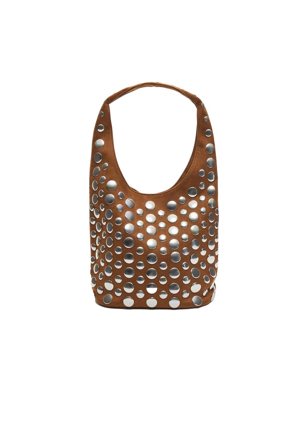 Sac bandoulière à clous