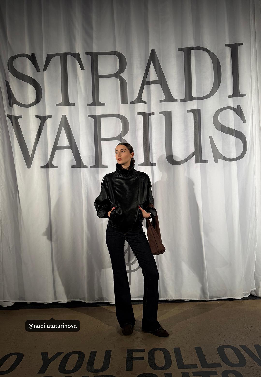 Oversize 100% leather flap jacket — Black