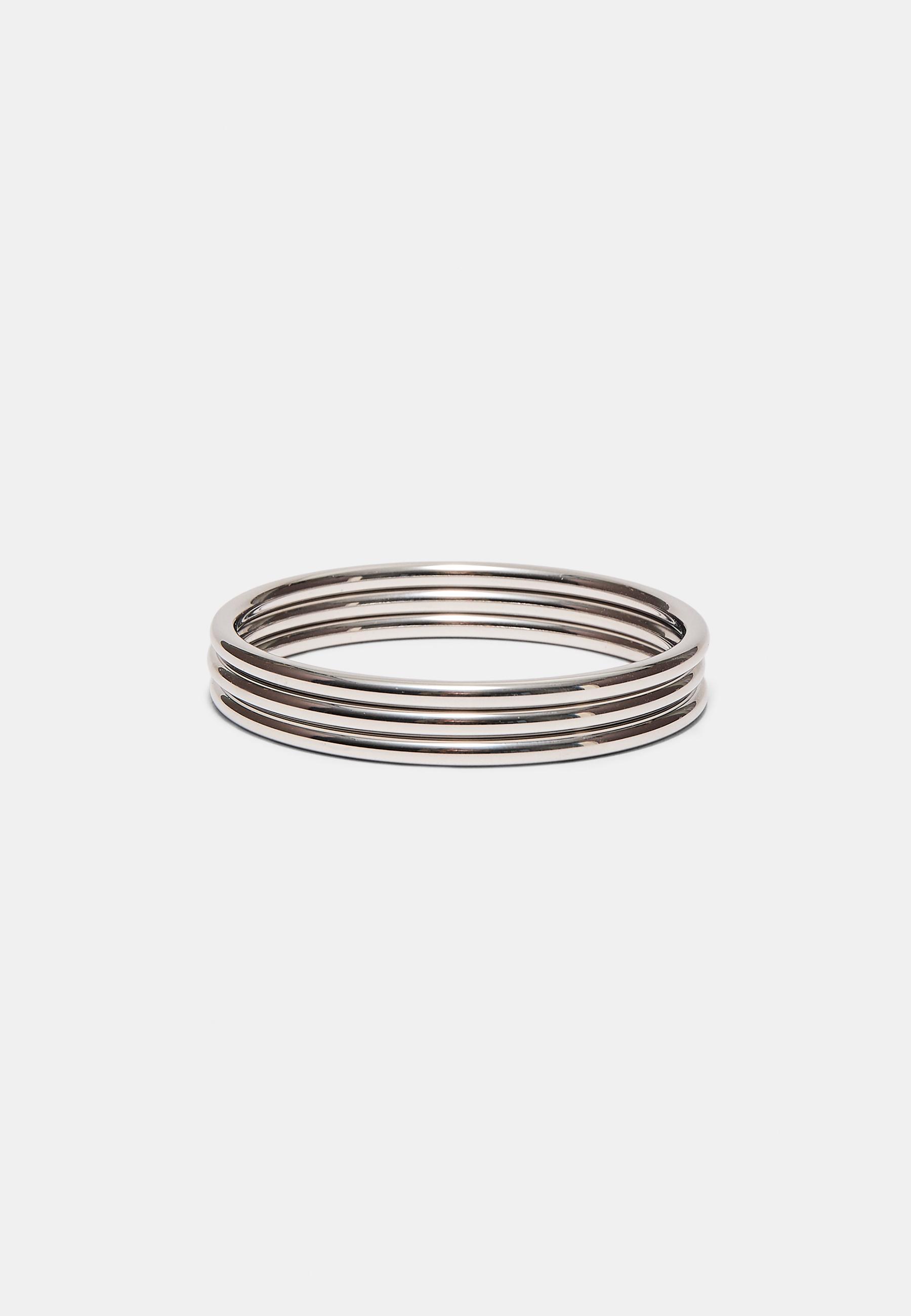 Set of 3 waterproof bracelets — Grey