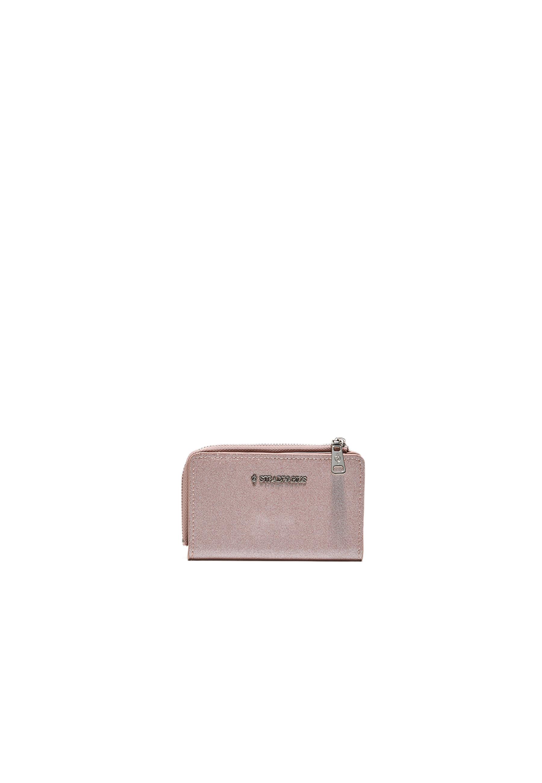 SHIMMERY CARD HOLDER — Pastel pink