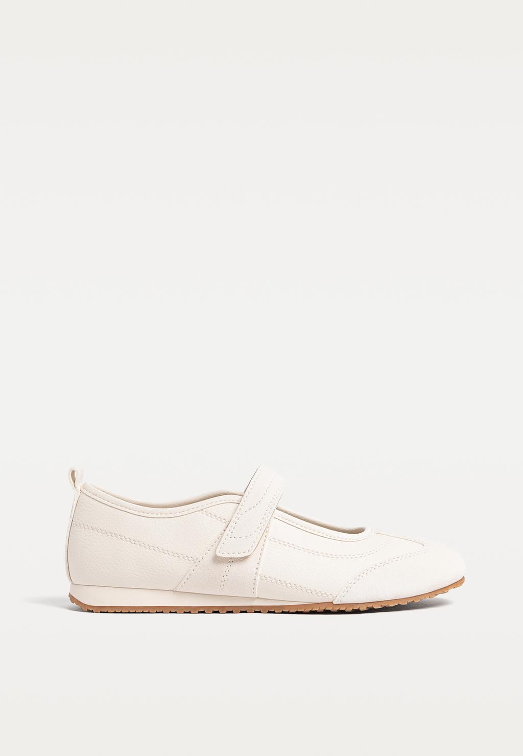 Ballerine in pelle