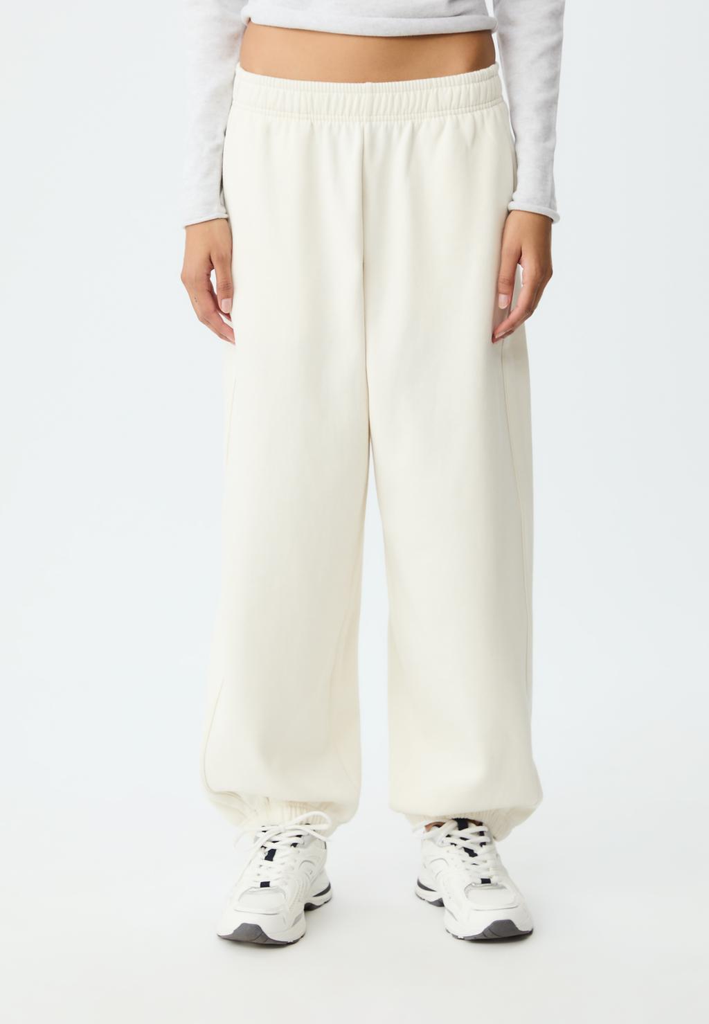 Joggers with piping