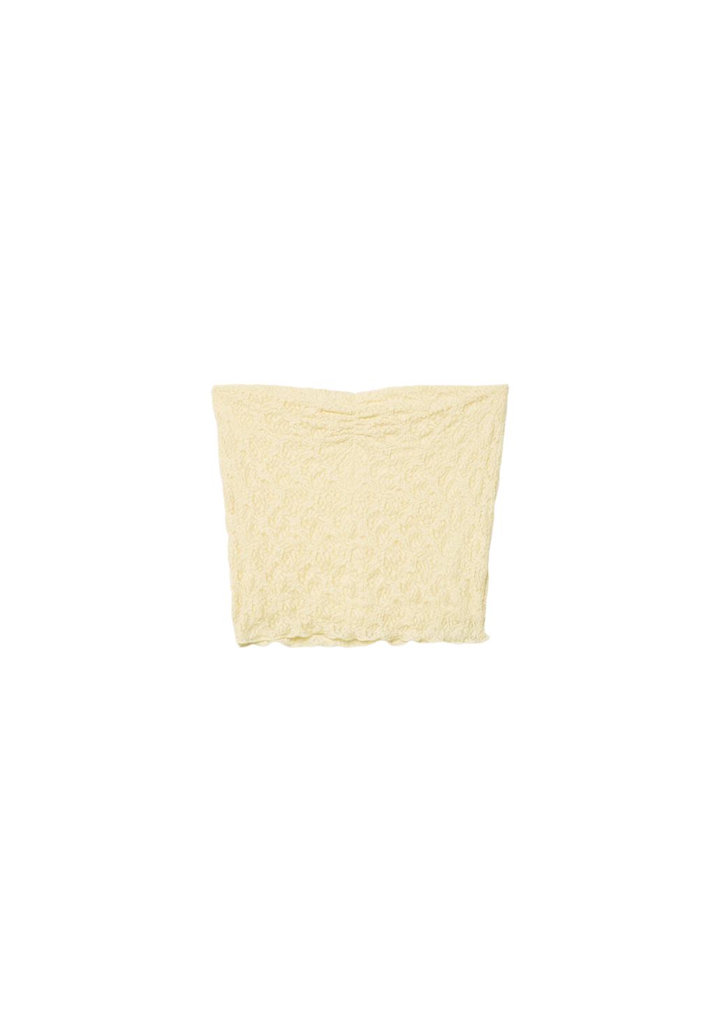 Top bandeau blonda