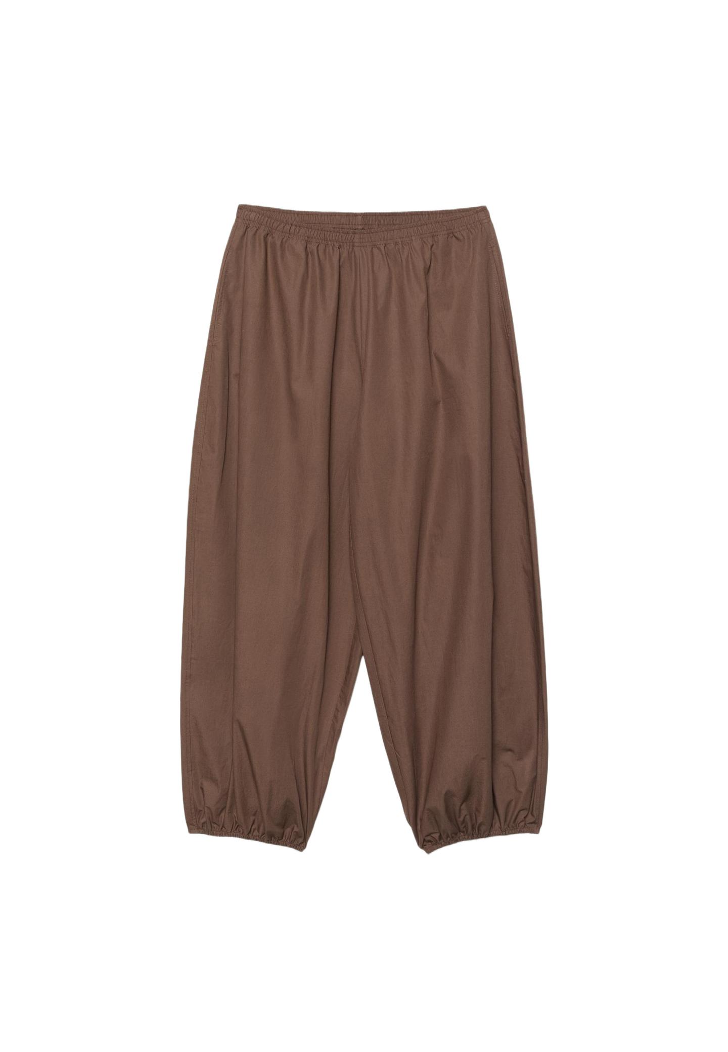 Hacimli poplin pantolon - Görsel 9