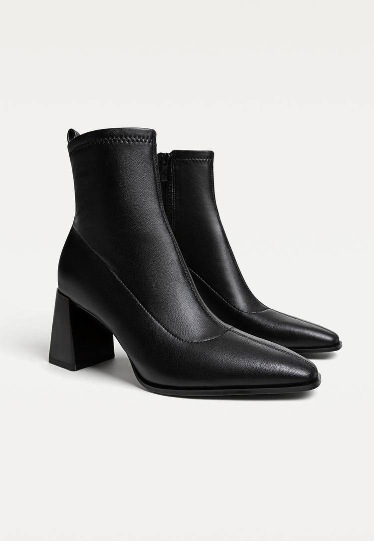 botines tacon strech