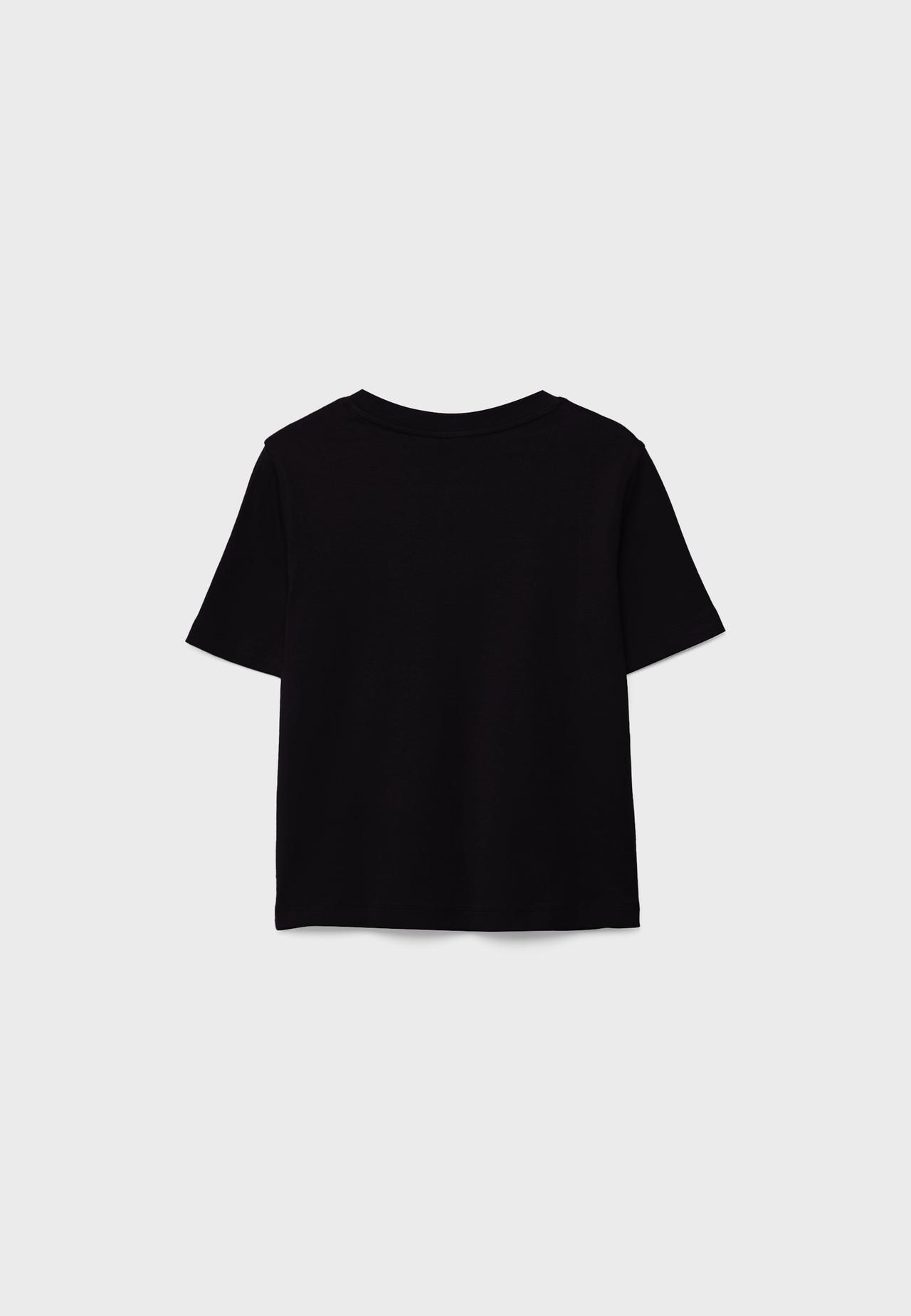 B01 Heavy weight regular fit basic T-shirt — Black