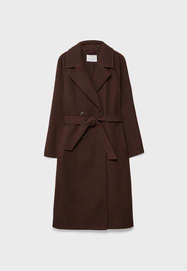 Soft-touch trench coat — Brown 7