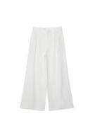 Ayarlanabilir geniş paça pantolon - Görsel 9