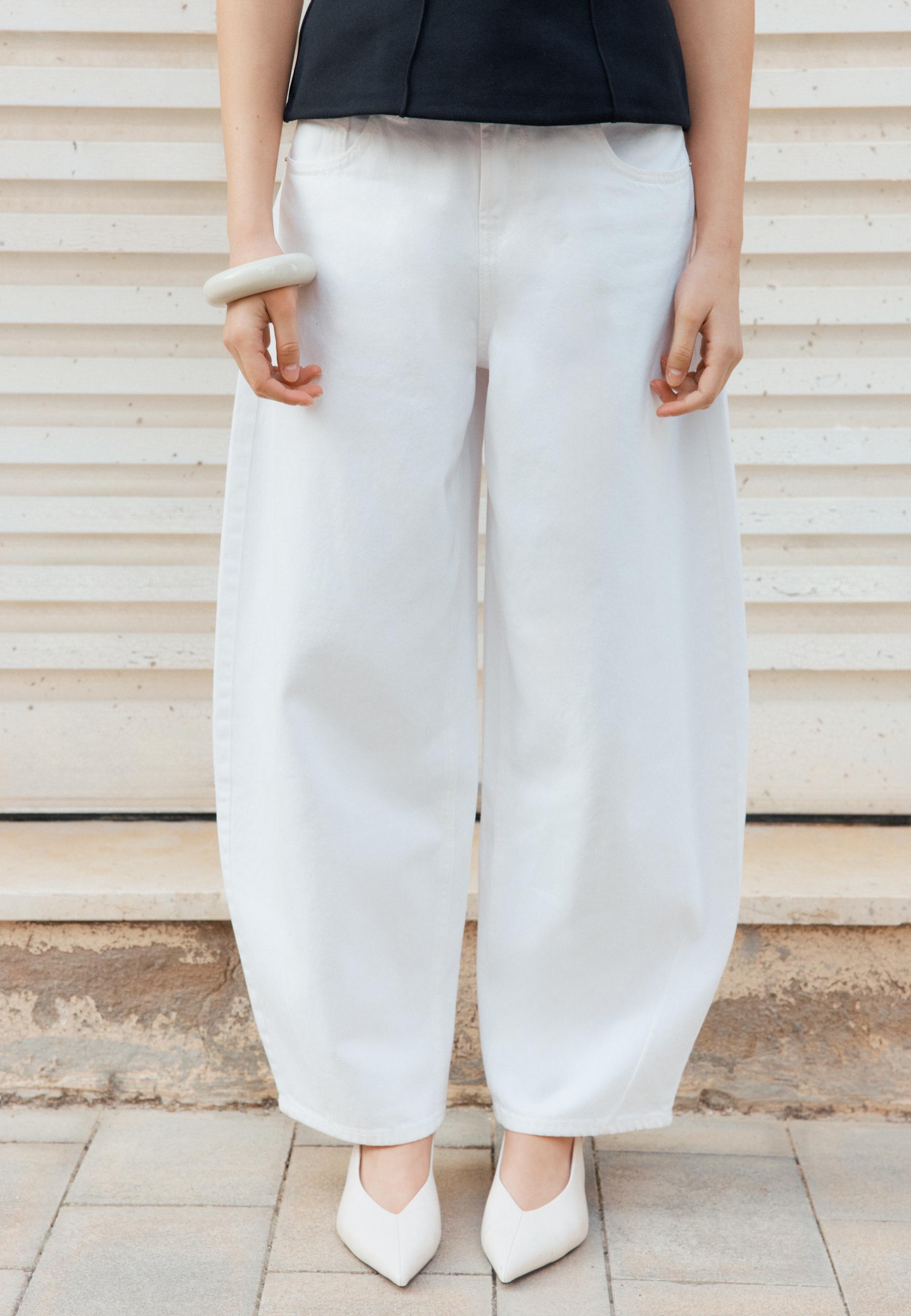 D80 Barrel fit jean - Görsel 3