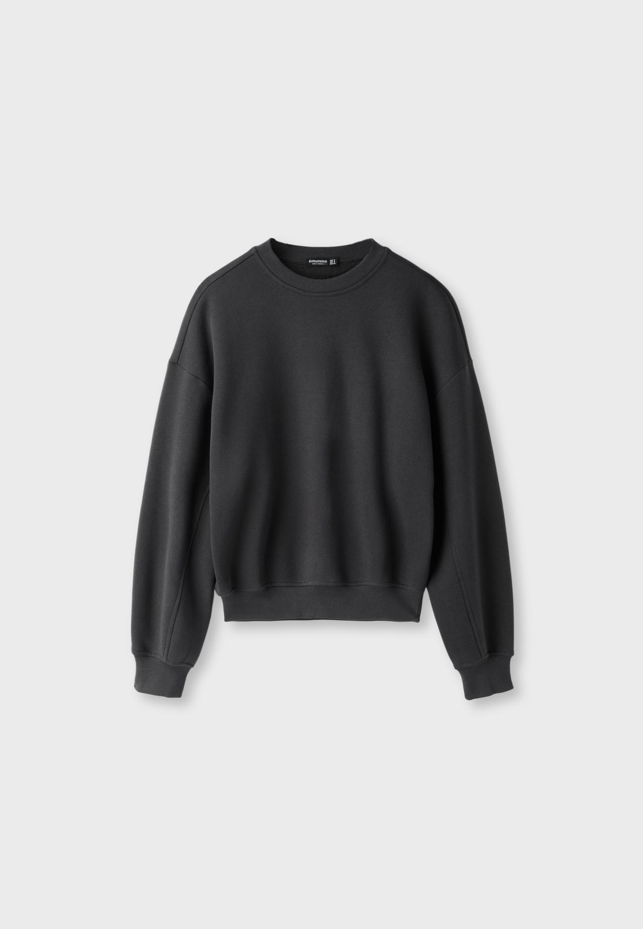 Basic sweatshirt — Dark grey