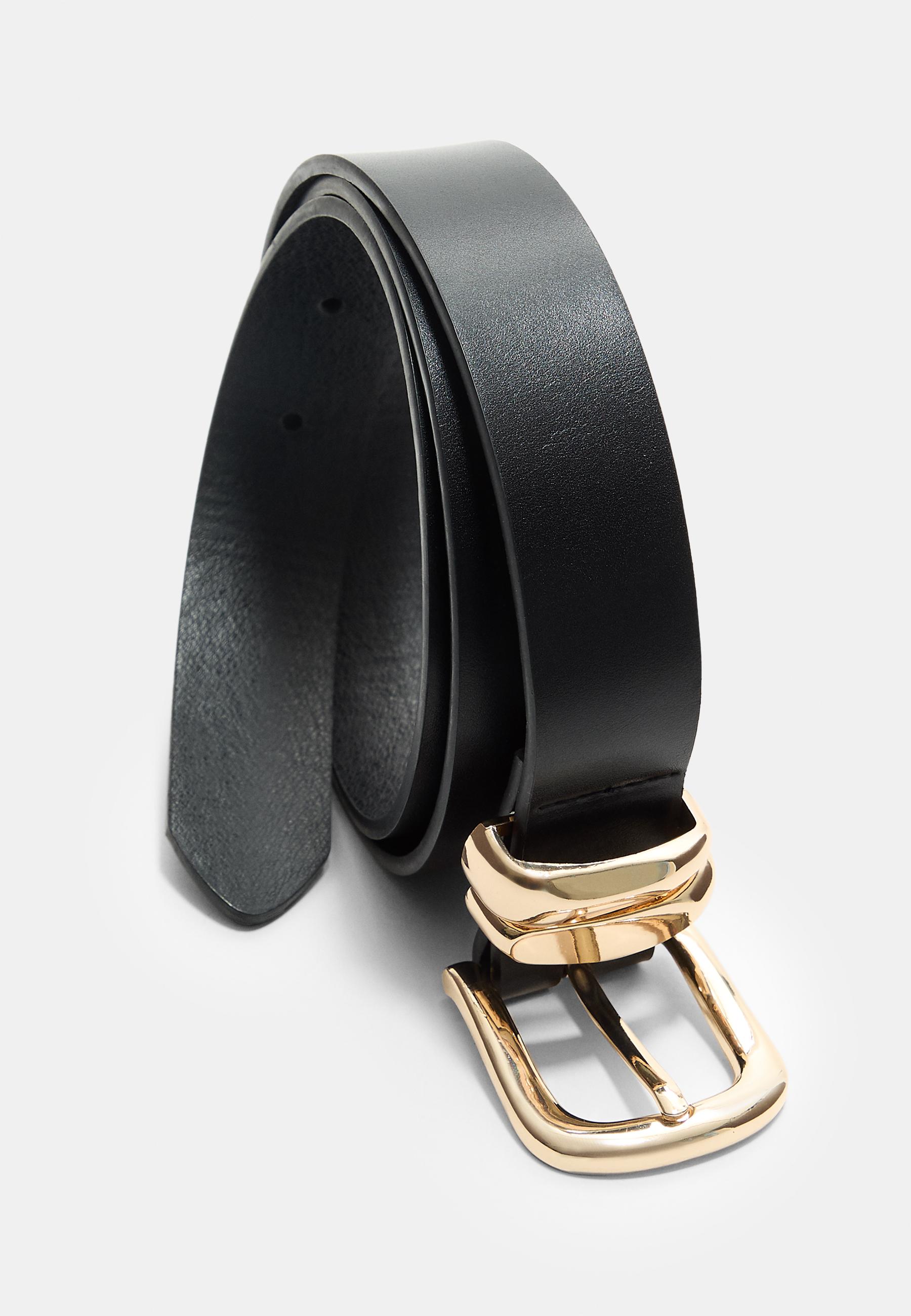 Stradivarius Çift Halkalı Basic Kemer görsel 4