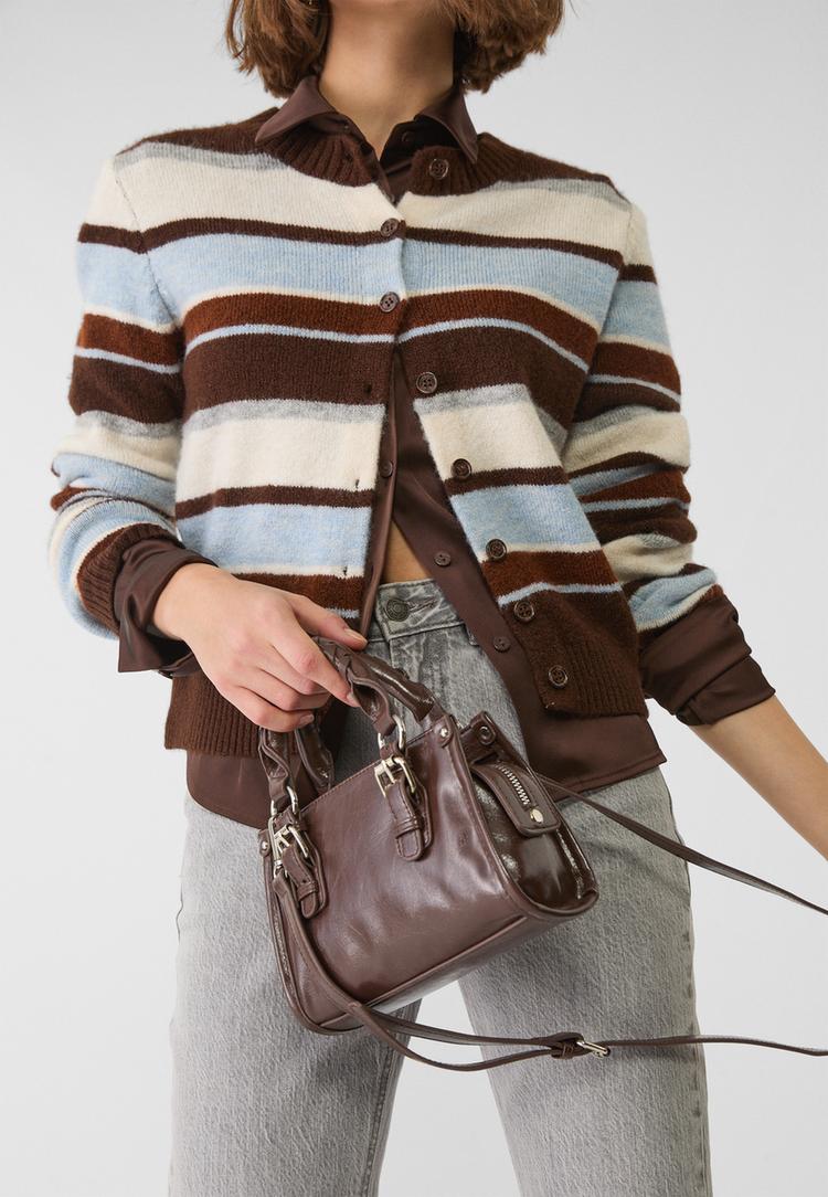 crossbody bag with braided strap