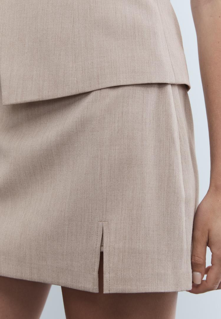 falda pantalon abertura lateral