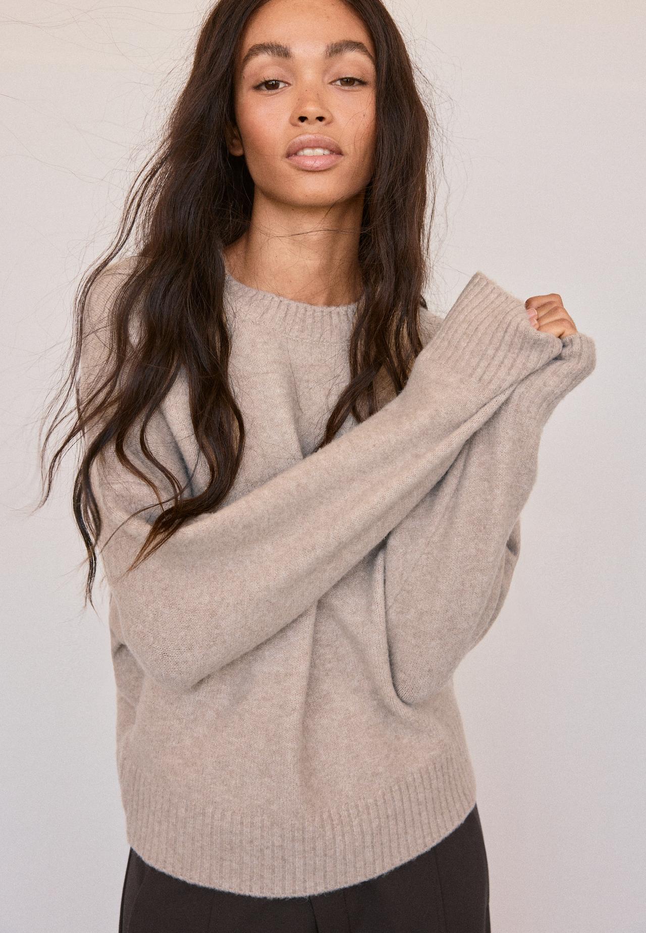 Soft-touch basic knit jumper — 0-458
