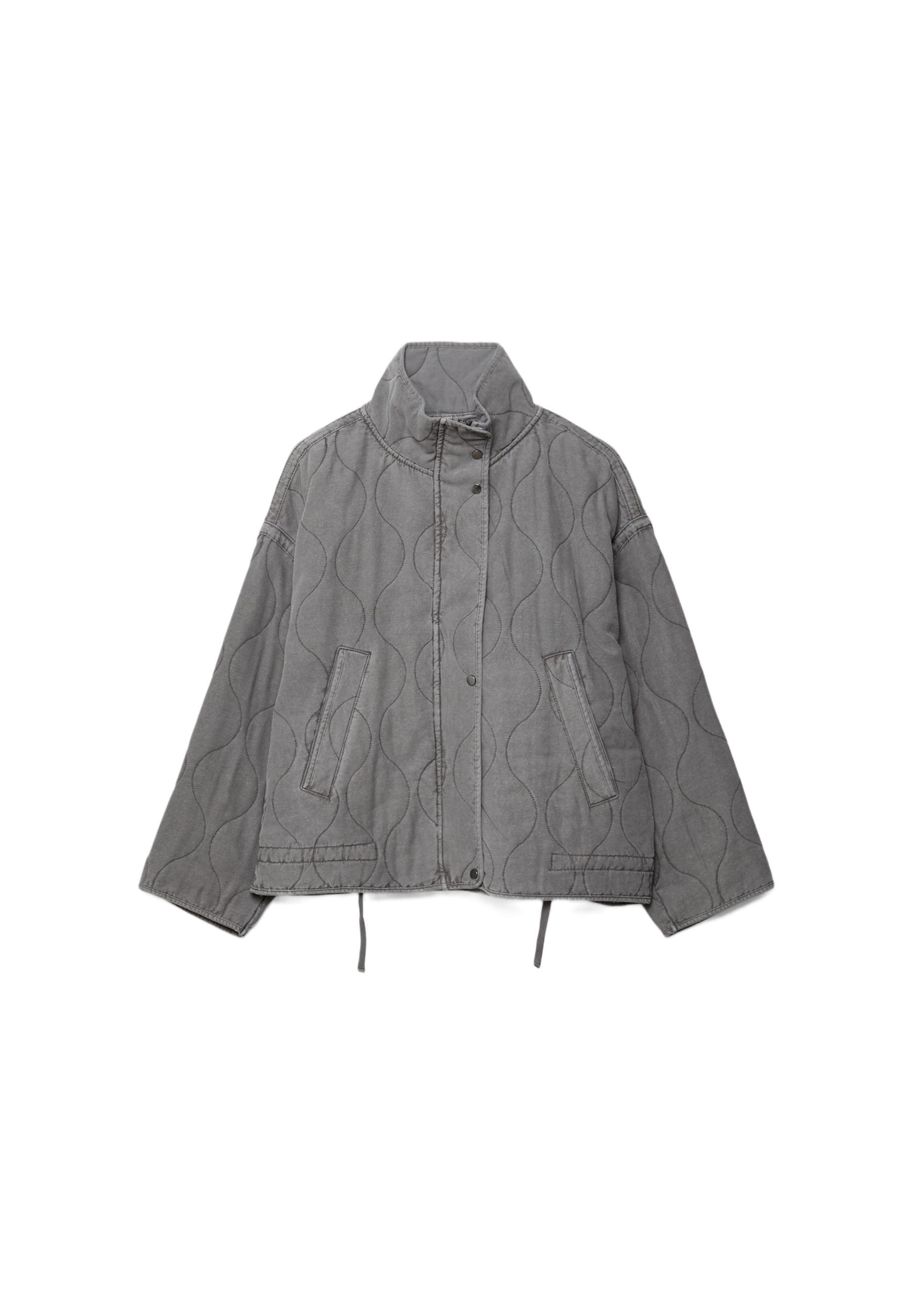 Stradivarius Şişme mont görsel 7