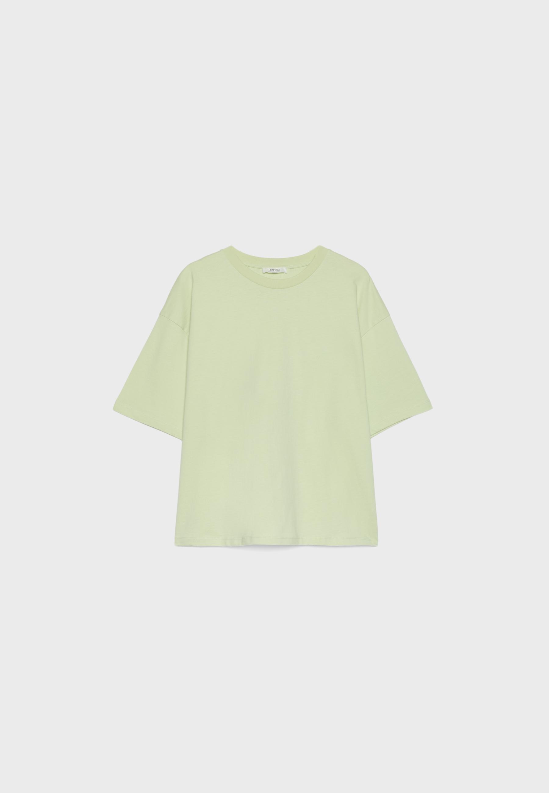 Boxy short sleeve T-shirt — Green