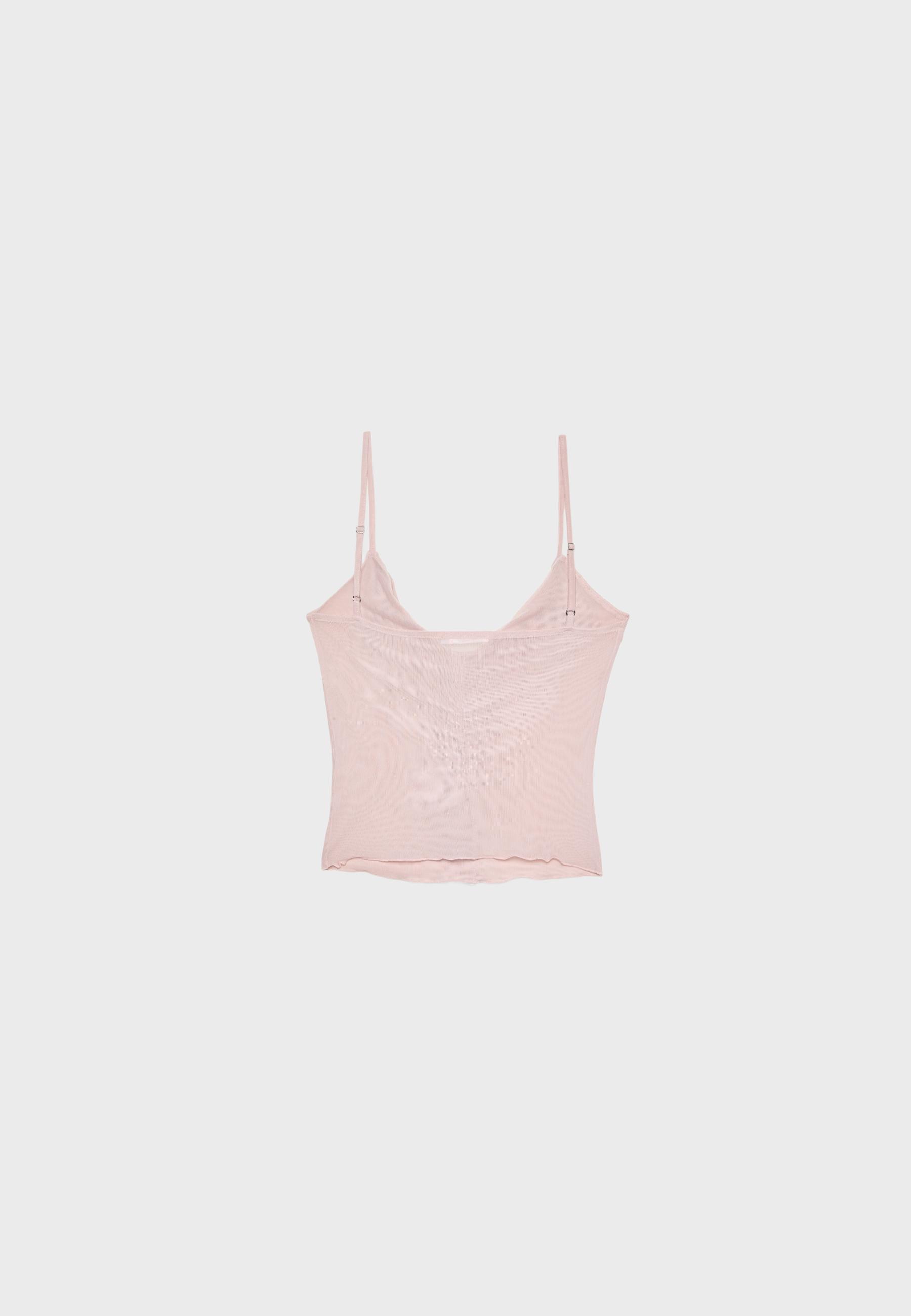 Ruffled tulle top - Women's fashion | Stradivarius United States Ruffled tulle top - Women's fashion | Stradivarius United States