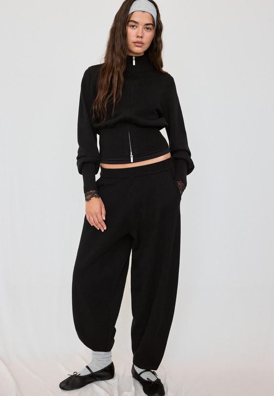 Pletene Barrel Pantalone