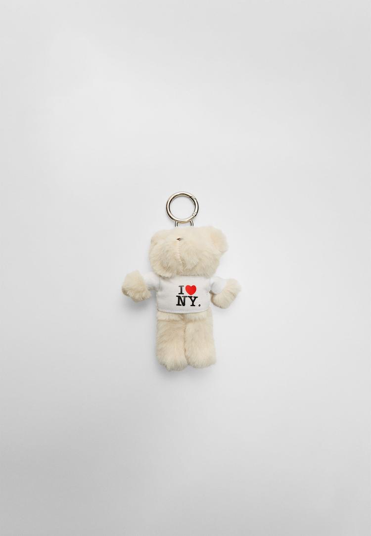 llavero charm oso i love ny