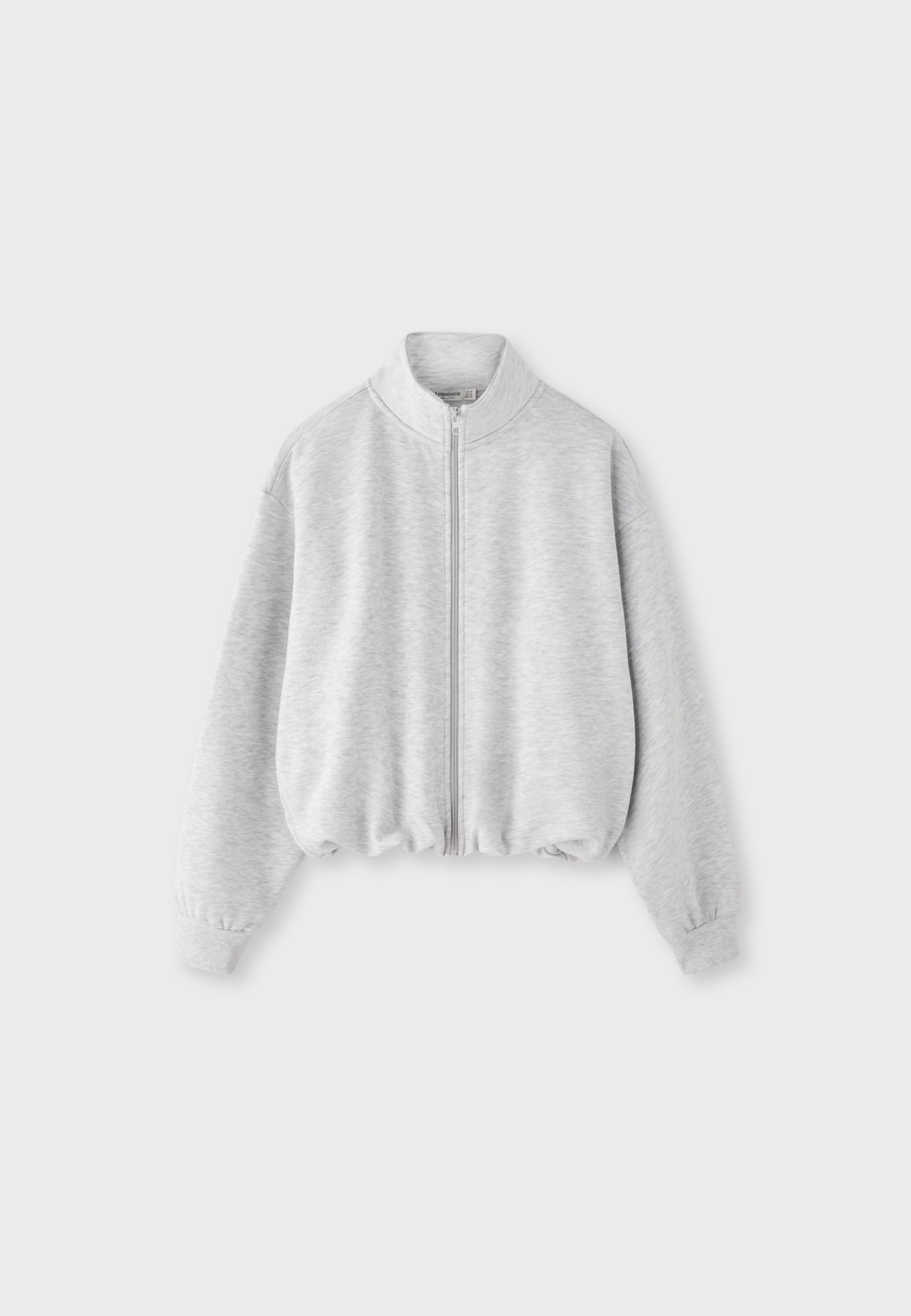 Sudadera cuello subido posicional