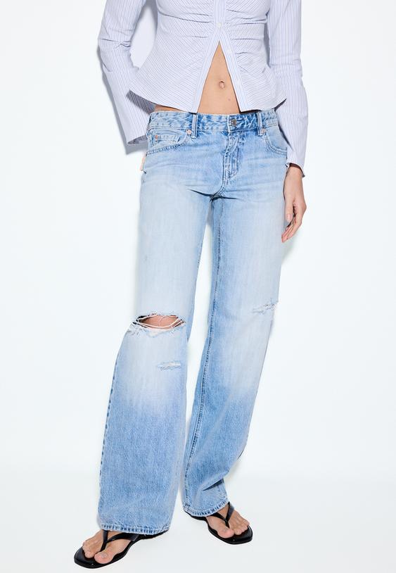 jeans-mit-tiefem-bund-straight-fit-und-rissen
