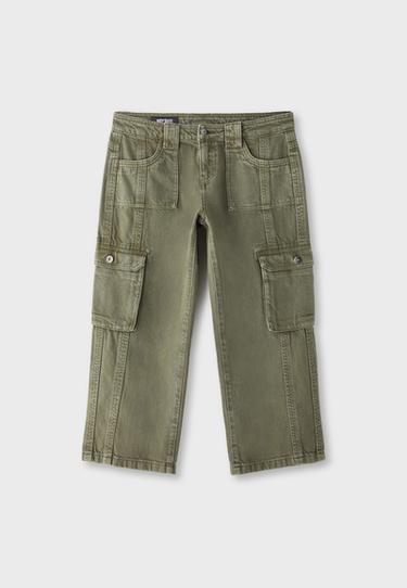 Cargo capris — Khaki 7