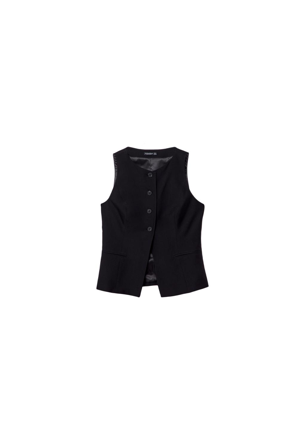 Gilet regular bottoni