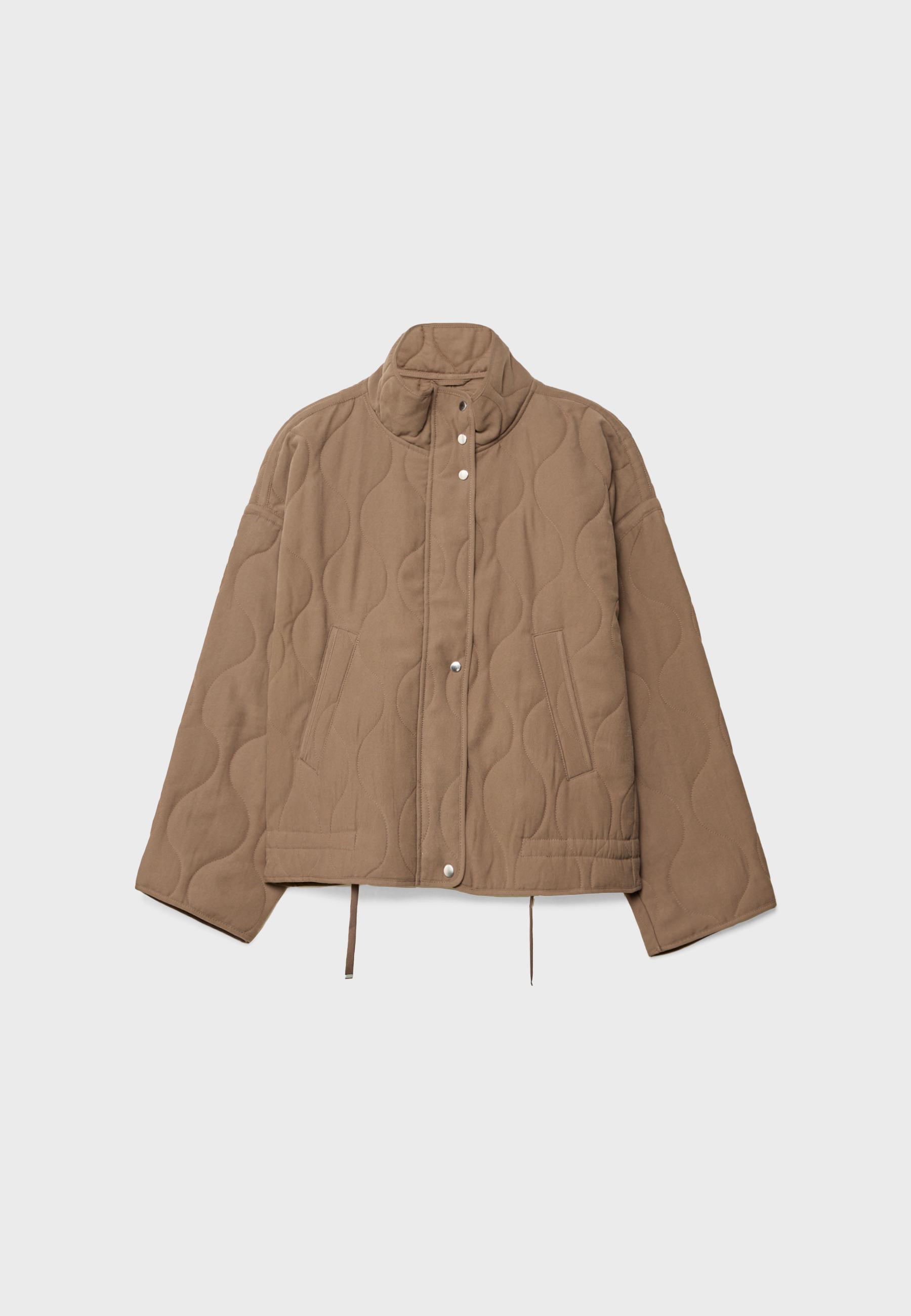 Puffer jacket — Brown