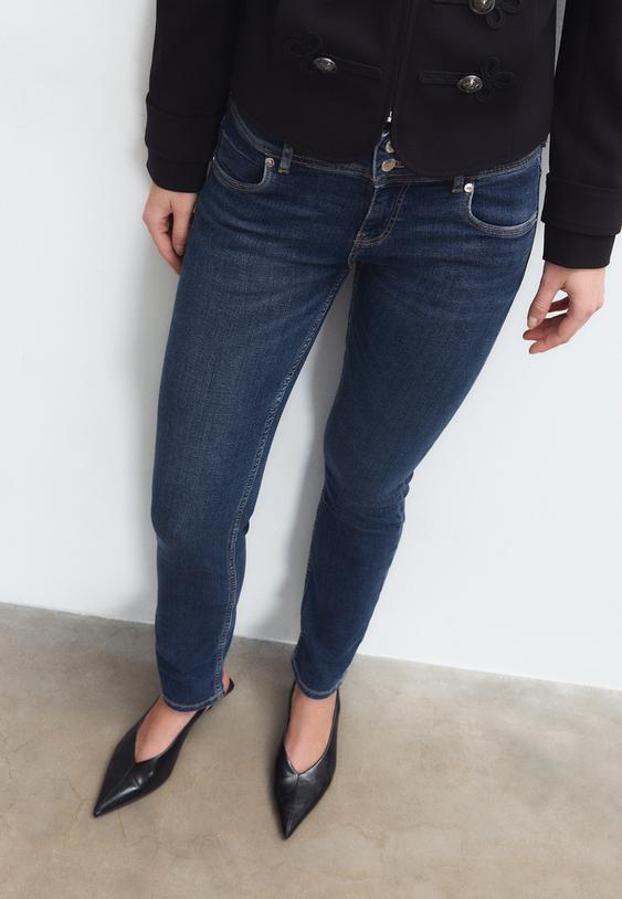jeans low waist slim
