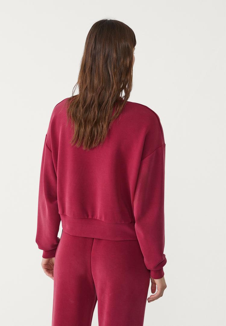 sudadera modal tacto suave