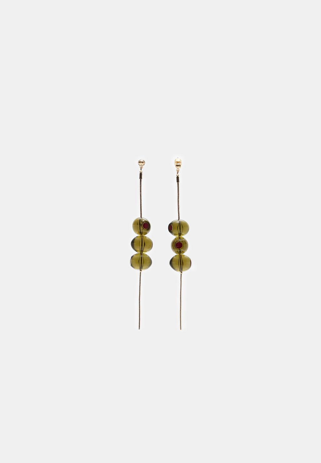 Orecchini olive