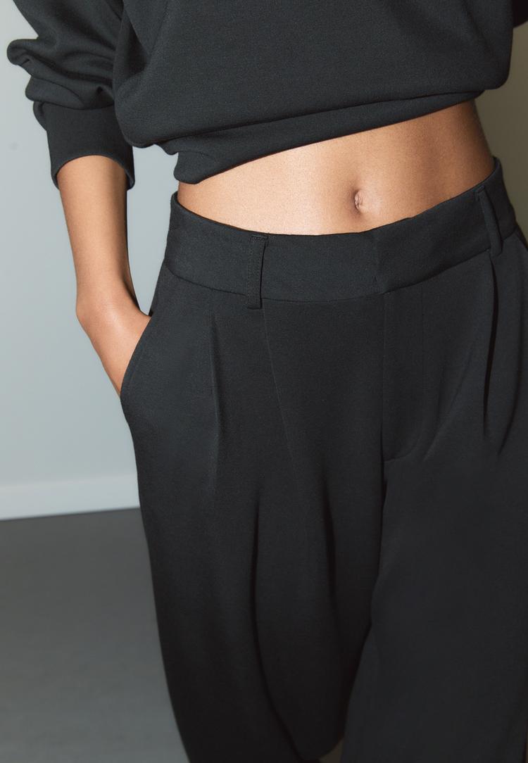 pantaloni eleganti morbidi al tatto