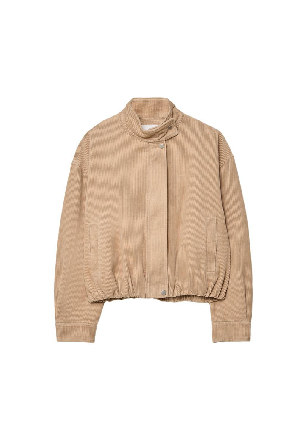 Corduroy bomber jacket