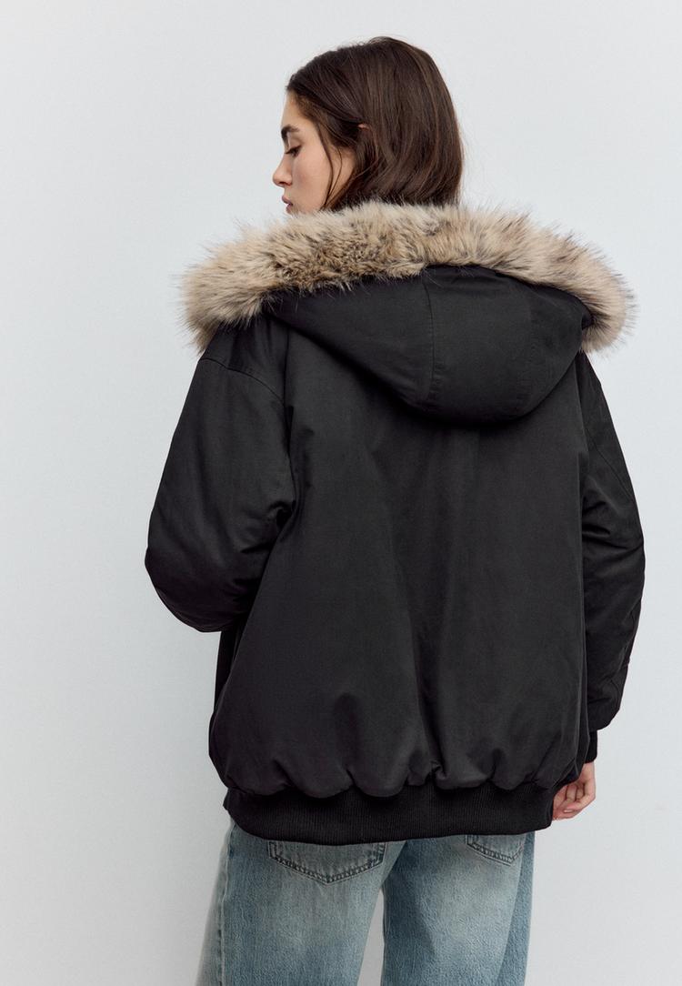 suni k%C3%BCrk kap%C3%BC%C5%9Fonlu %C5%9Fi%C5%9Fme bomber ceket