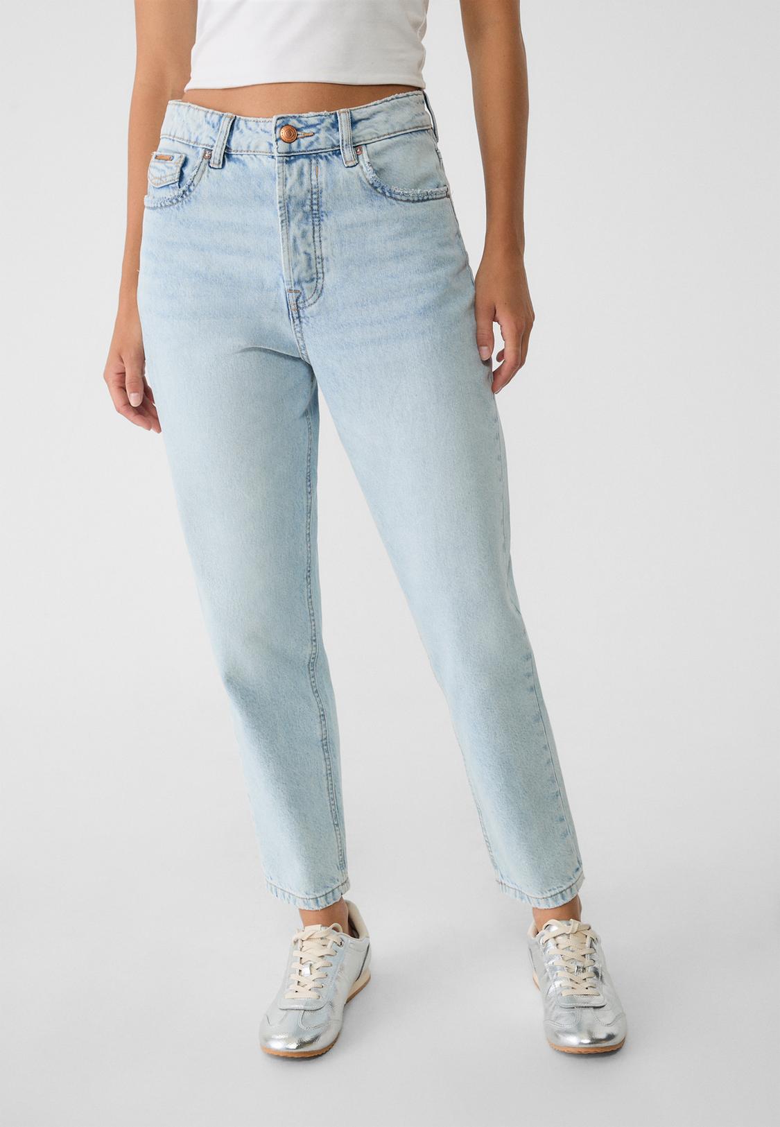 Vintage Jean Pantalones Mom Fit Stradivarius Stradivarius Petite