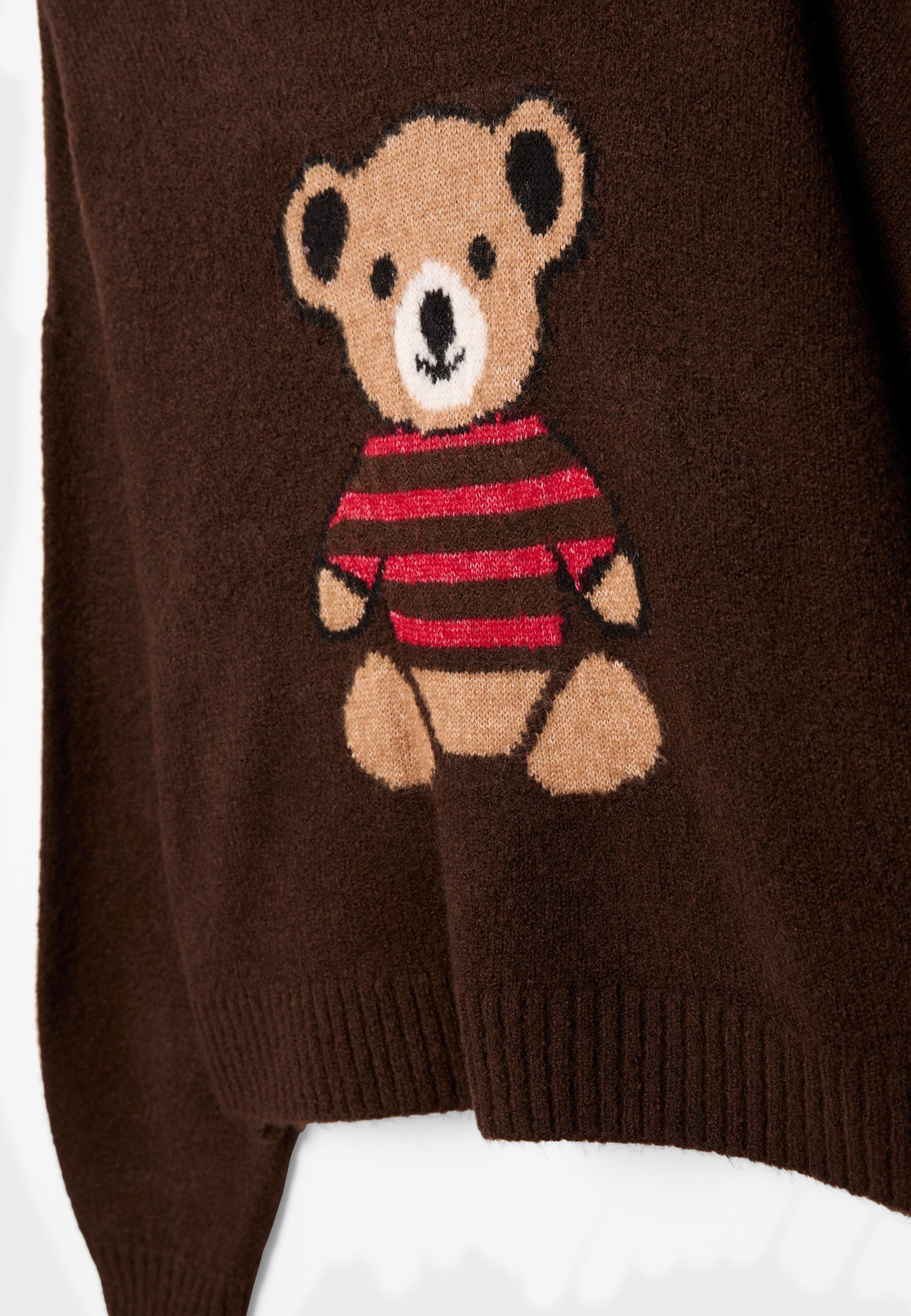 Intarsia knit sweater - Women's Sweaters and cardigans