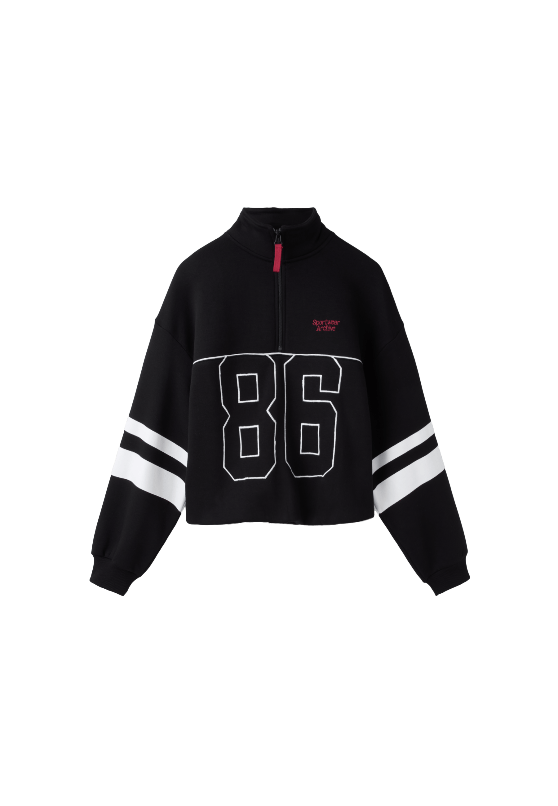Graphic balloon sweatshirt — Black