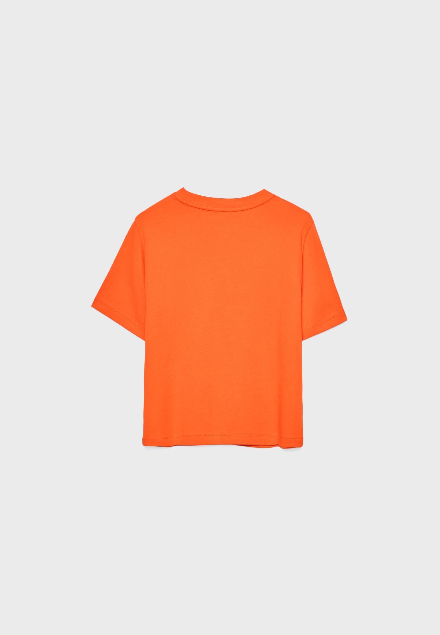 B01 Heavyweight regular fit basic T-shirt — Orange