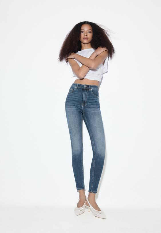 d09 jeans skinny super high waist