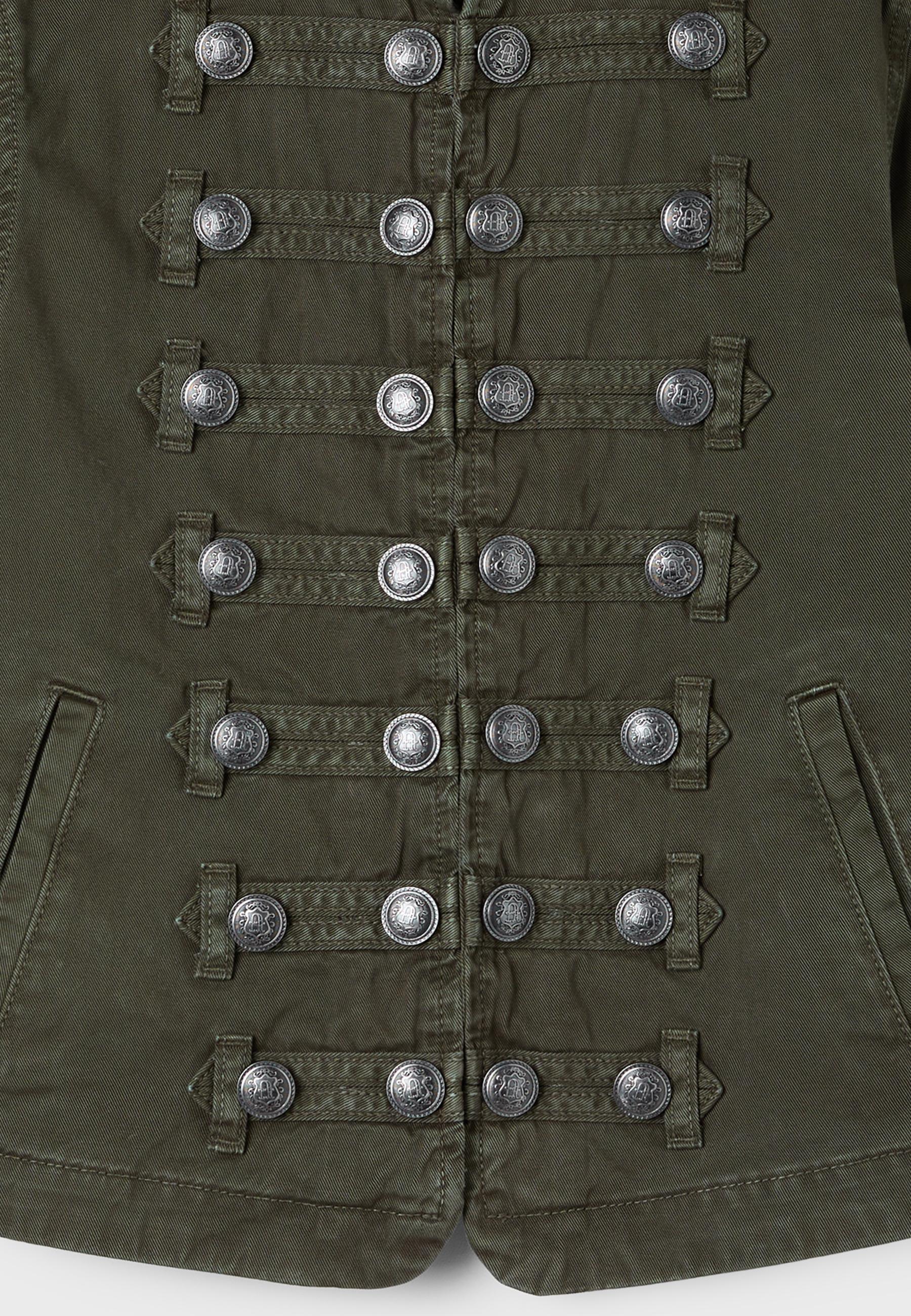 Buttoned jacket — Khaki