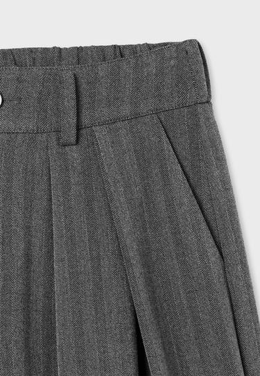 Tailored Bermuda shorts — Dark grey 9