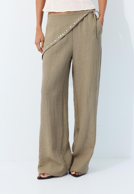 flowing scarf trousers