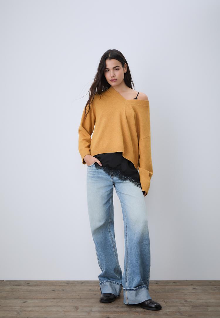 pull basique en maille au toucher doux