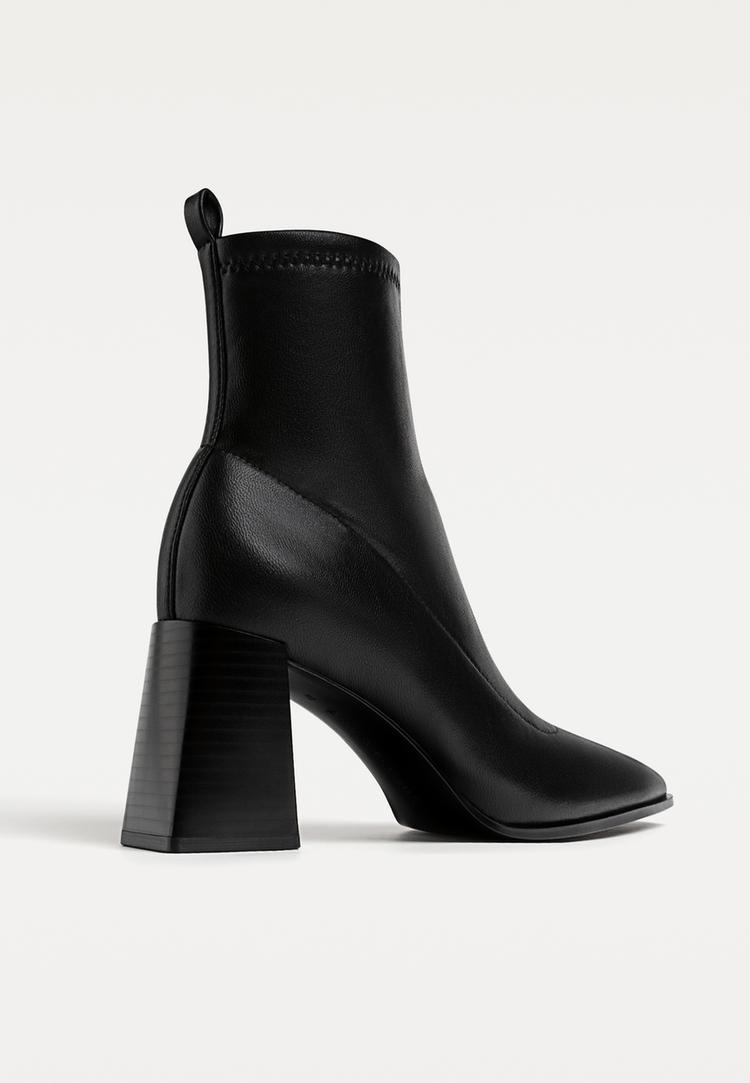 botines tacon strech