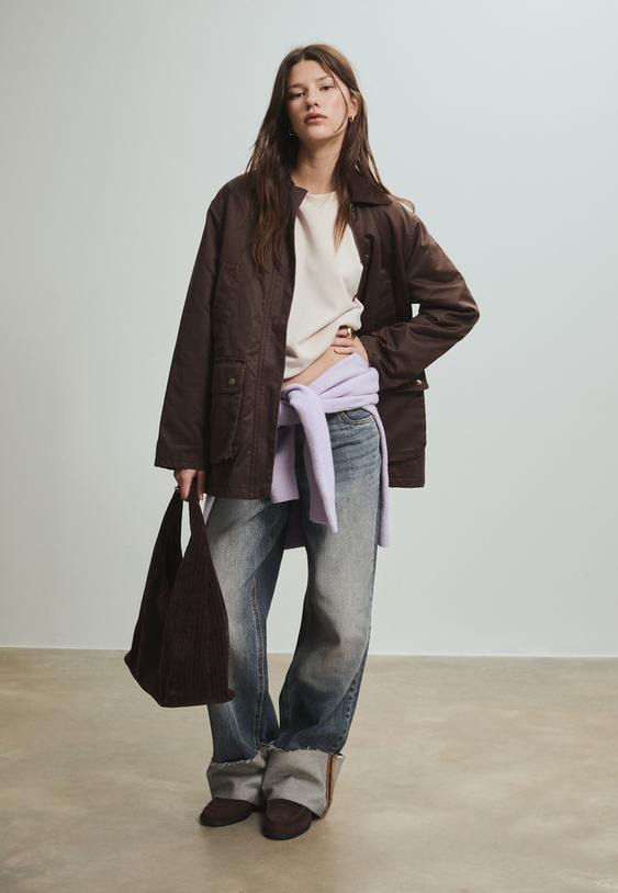 yumusak dokulu basic sweatshirt