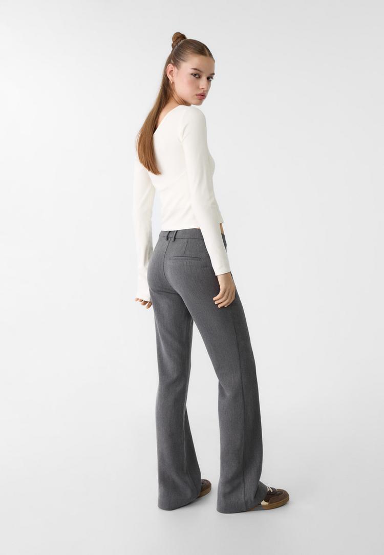 pantalon vestir flare
