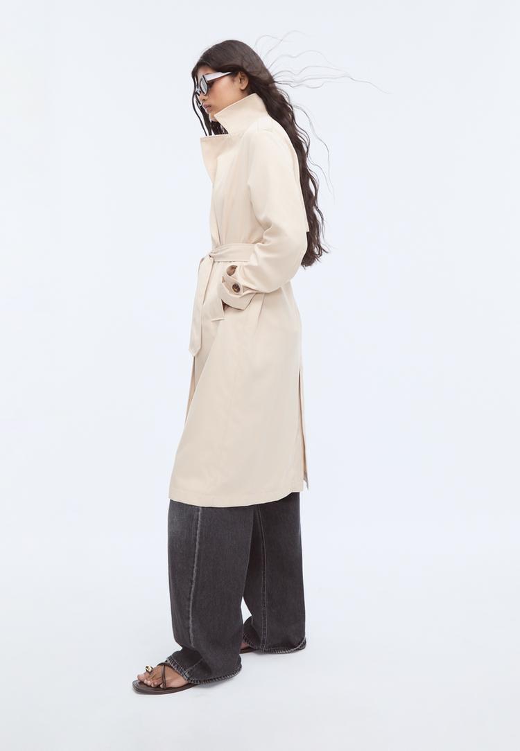 trench fluido largo