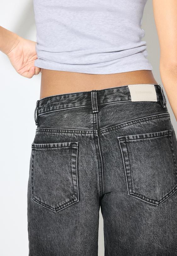 bermudas baggy denim