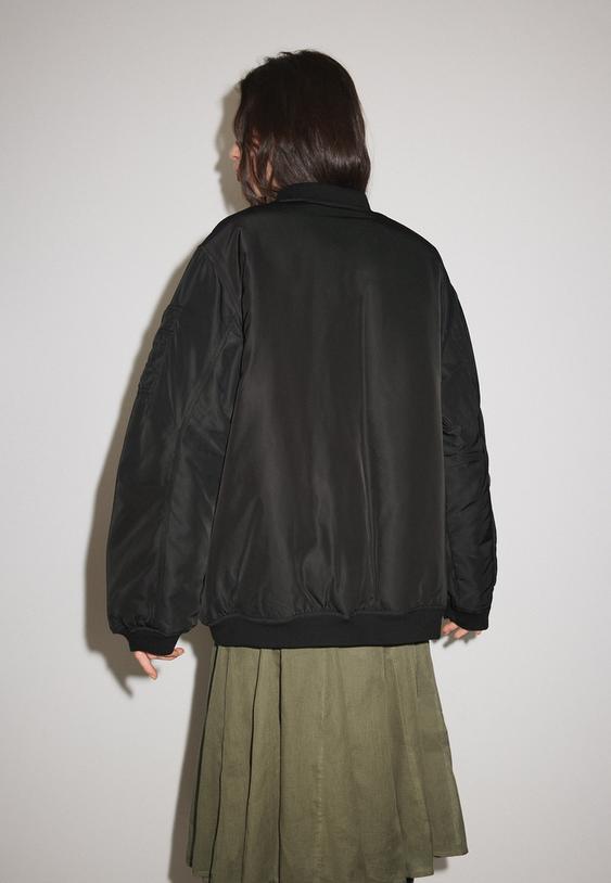 oversized bomberjack